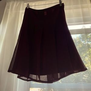 Burgundy H&M Skirt